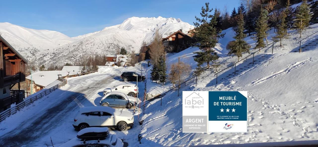 Appartement T2 Meublé Tourisme 3 étoiles Confort Linge De Lit-serviettes-ménage-parking Privé Avec Superbe Vue Et Au Pied Des Pistes